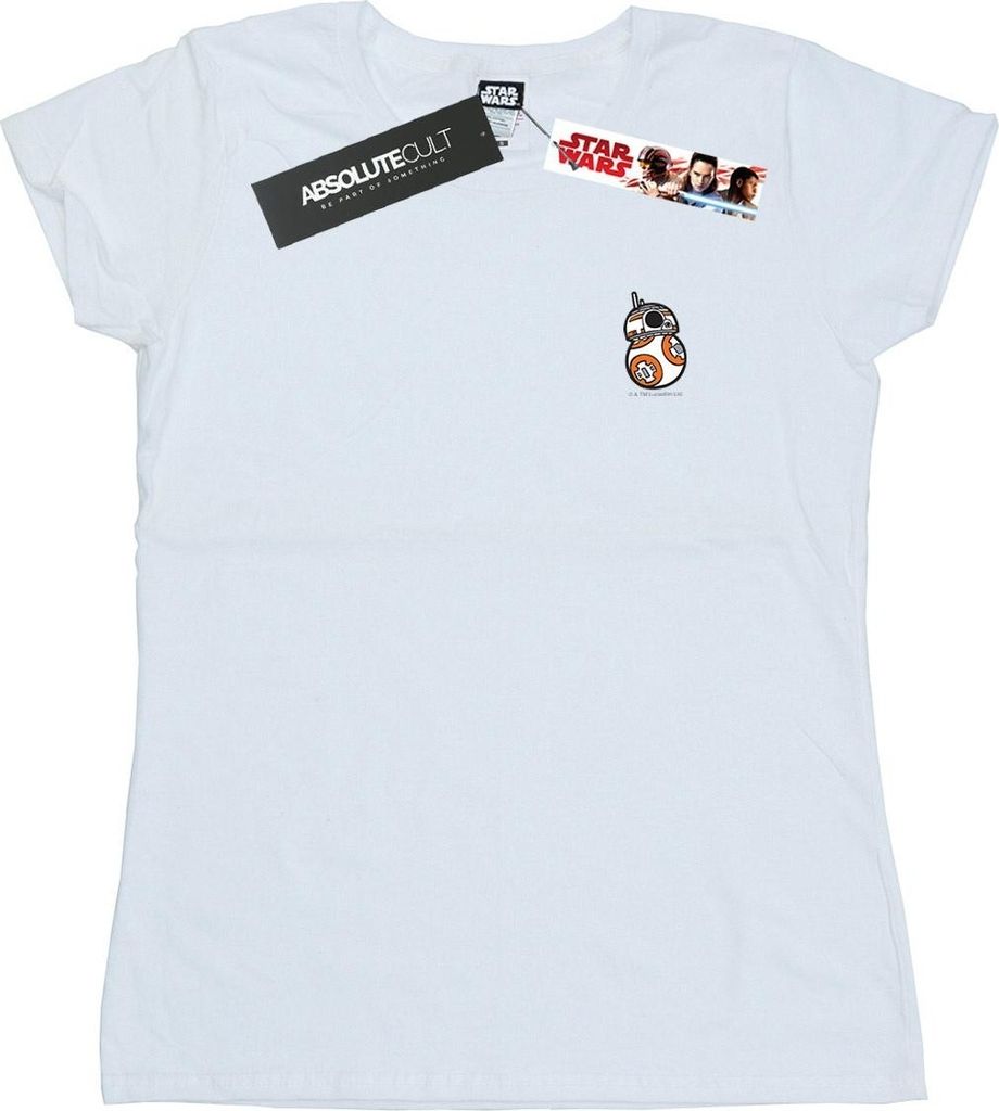 Star Wars - "The Force Awakens" T-Shirt für Damen BI50258 (L) (Weiß)