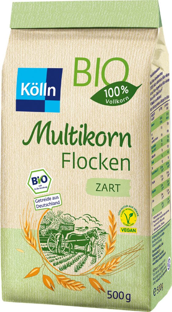 Kölln  Multikorn-Flocken zart 5x500g Sparpaket Produktbild 