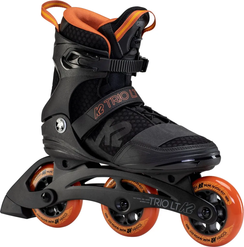 Rollers K2 TRIO LT 100 avec Platine Aluminium et Softboot - Taille 42 - 9