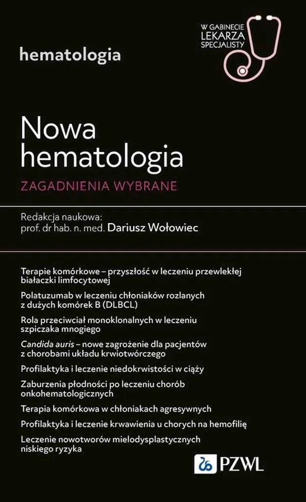 Livre de médecine hématologie en polonais Nouvelle hématologie Wołowiec