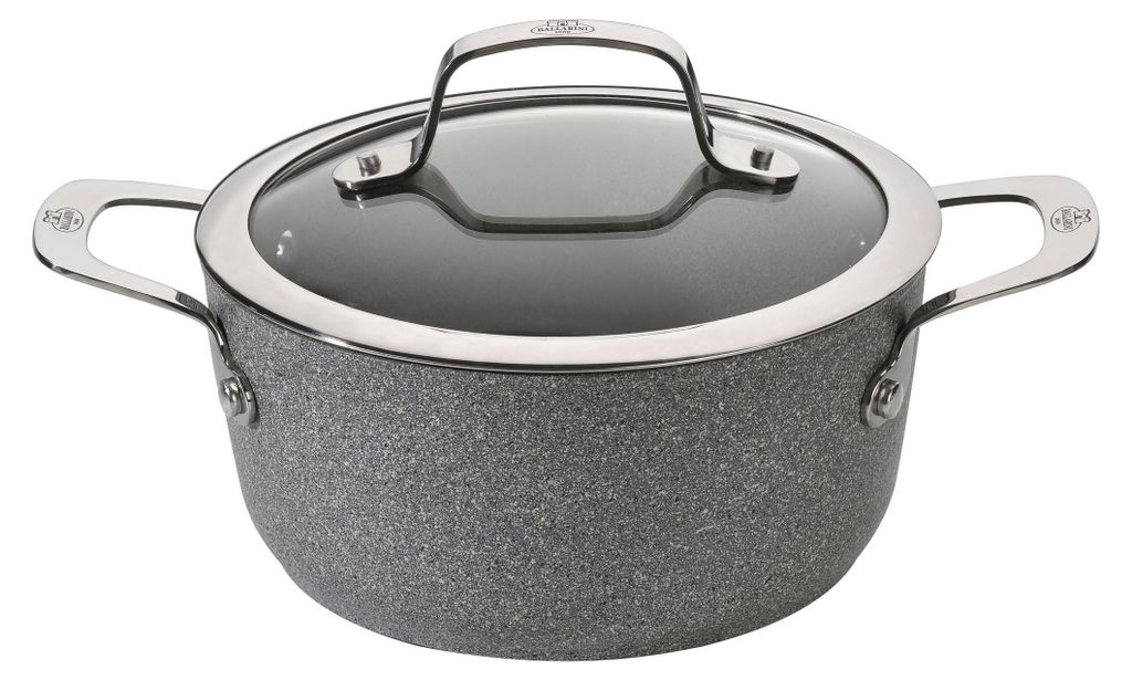 BALLARINI 75002-829-0, 4,7 l, Rund, Grau, Aluminium, Titan, Produktbild 