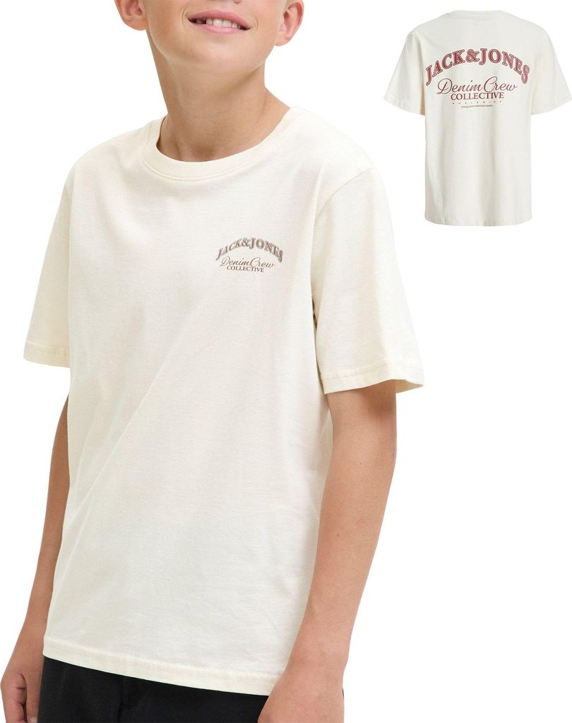 JACK&JONES JUNIOR Boy T-Shirt Beige Jack&Jones Antique White Antique White 152