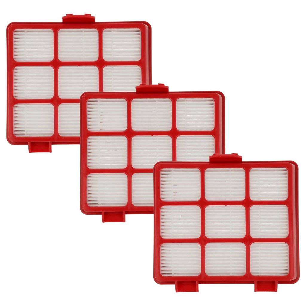 vhbw 3x Staubsaugerfilter kompatibel mit Grundig VCC 3170 Produktbild 