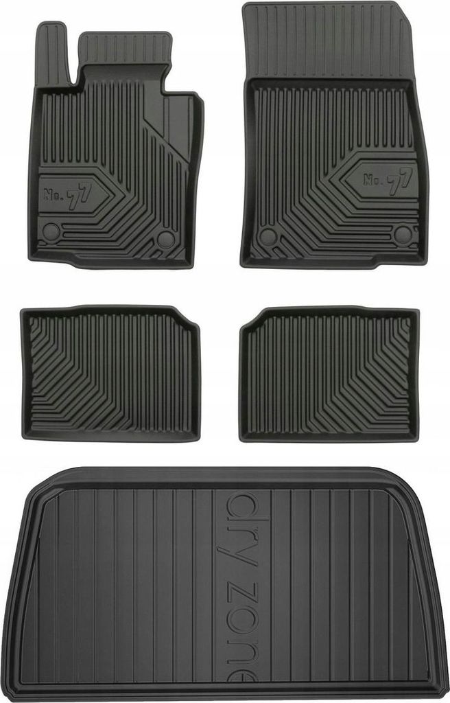 SET 77 Fußmatten und Matten Mini Countryman R60 2010-2016