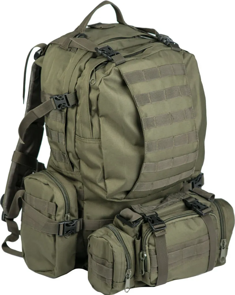 Sac à dos Defence Pack Assembly olive avec système modulaire MOLLE