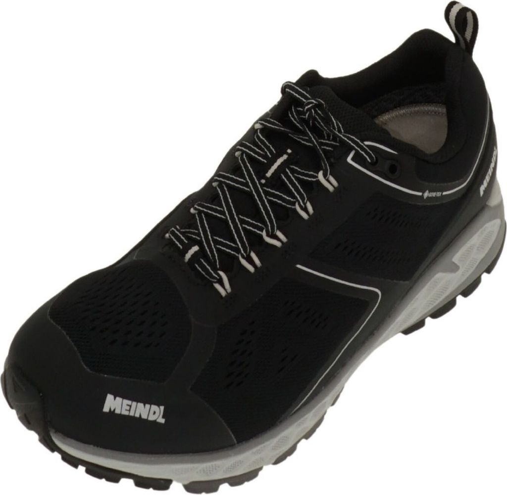 Meindl Herren Schnürschuh Power Walker 2.0 35175-10, 35175-10.5, 35175-11, 35175-12, 35175-7.5, 35175-9.5 MEI-5552 schwarz/silber 10.5