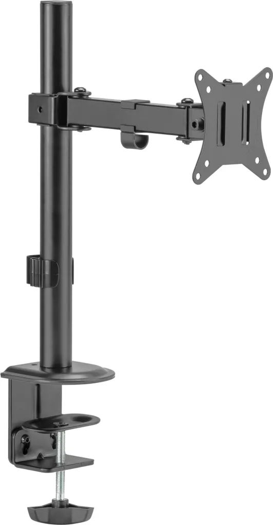 AlzaErgo Arm SE10 Pylon Support Écran d'Ordinateur de Bureau Noir