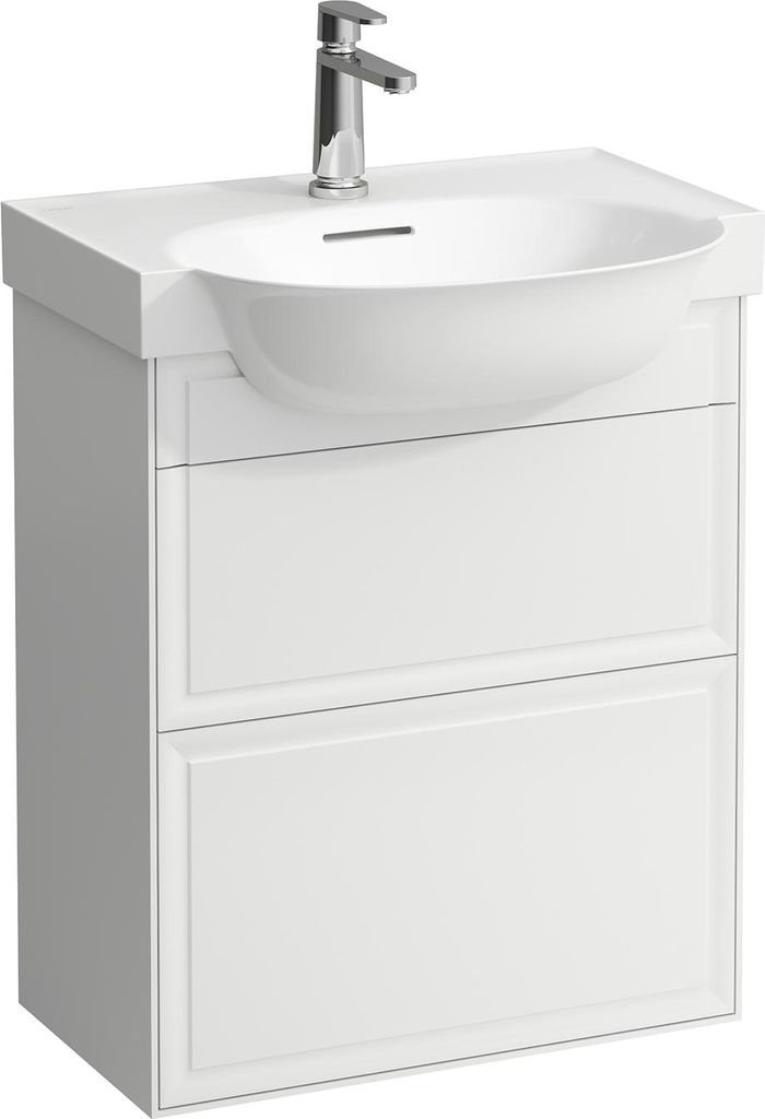 LAUFEN THE NEW CLASSIC Waschtischunterschrank, 2 Schubladen, 575x315x675mm, H4060320856311