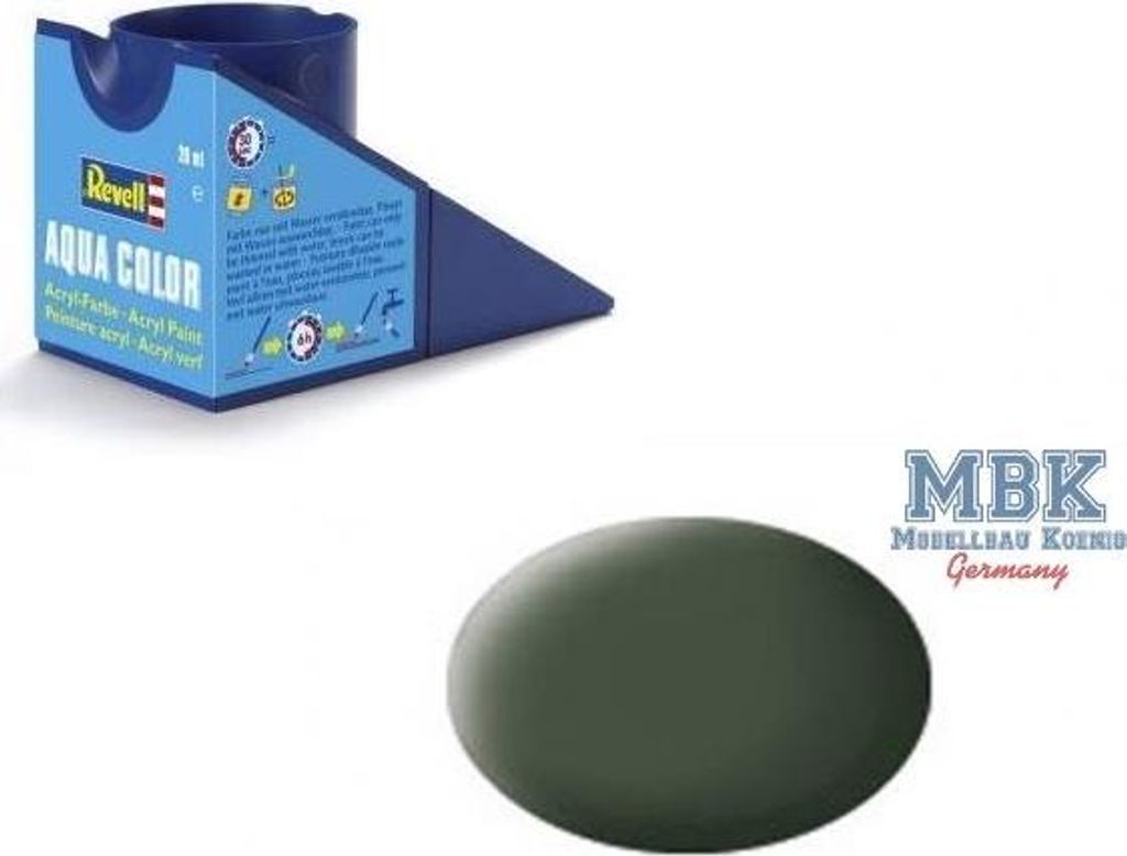 Revell AQ065 Aqua Color 065 bronzegrün matt Produktbild 