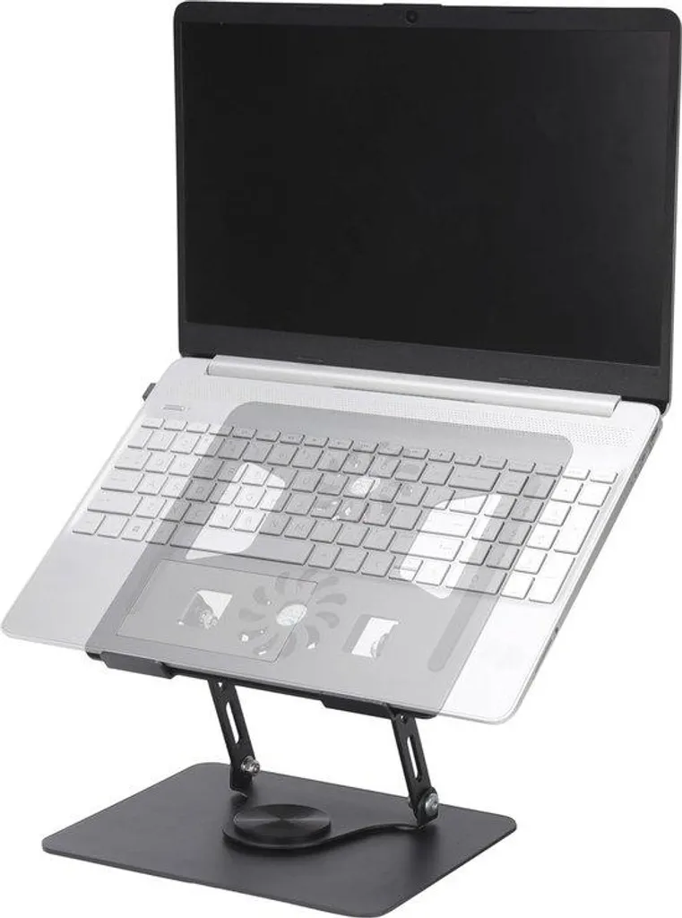 Support PC portable rotatif avec ventilateurs - Réglable Modèle S-24