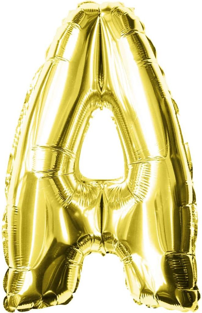 Oblique Unique Folien Luftballon Buchstabe A Geburtstag Produktbild 