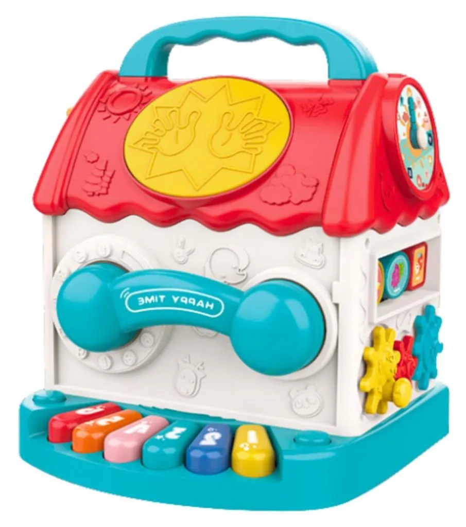 Apprendre en s'amusant : Maison trieuse interactive sonore multi-activités