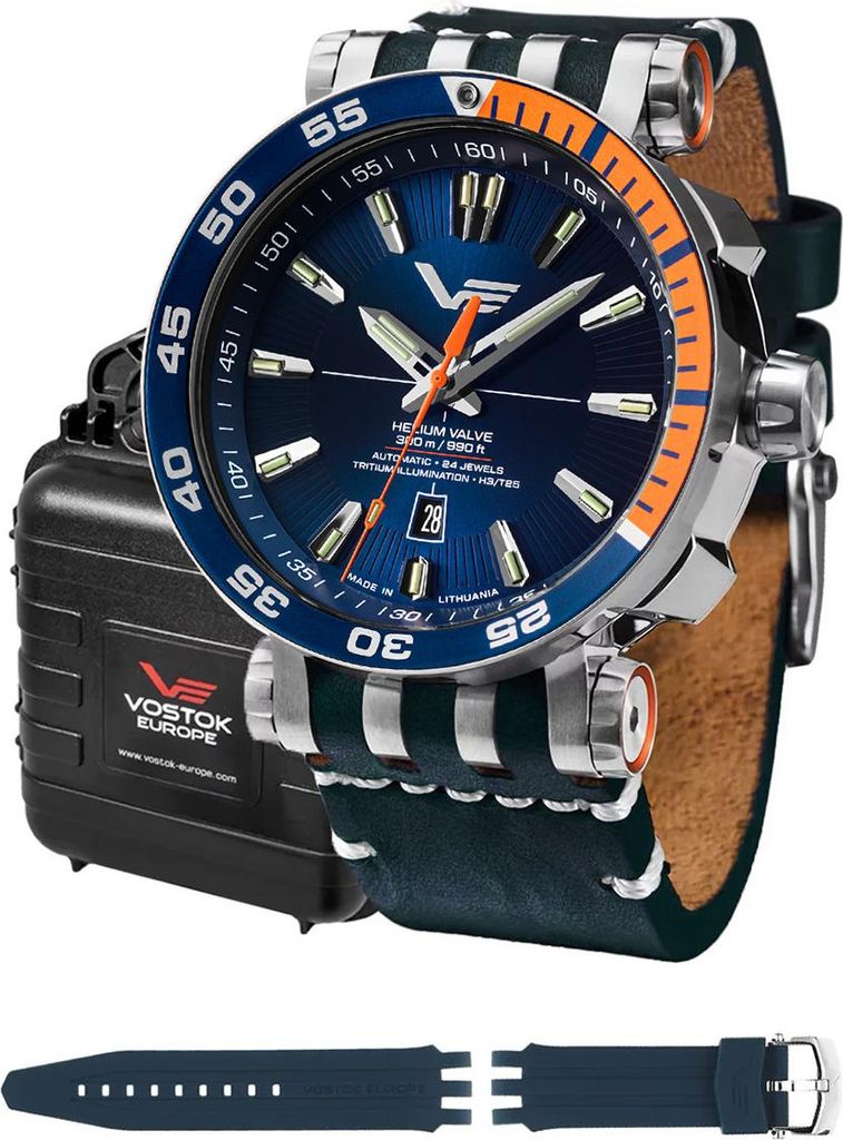 Zegarek  Vostok Europe NH35A-575A715 niebieski Zdjęcie produktu 
