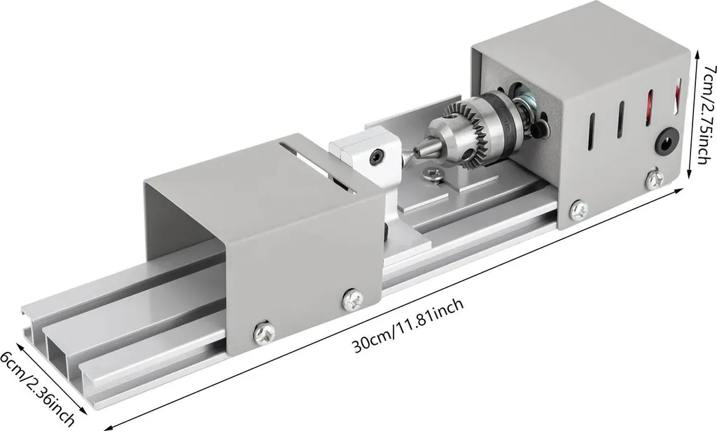 Polisseuse de Table Compacte à Double Axe - Station de Ponçage 96W 24V