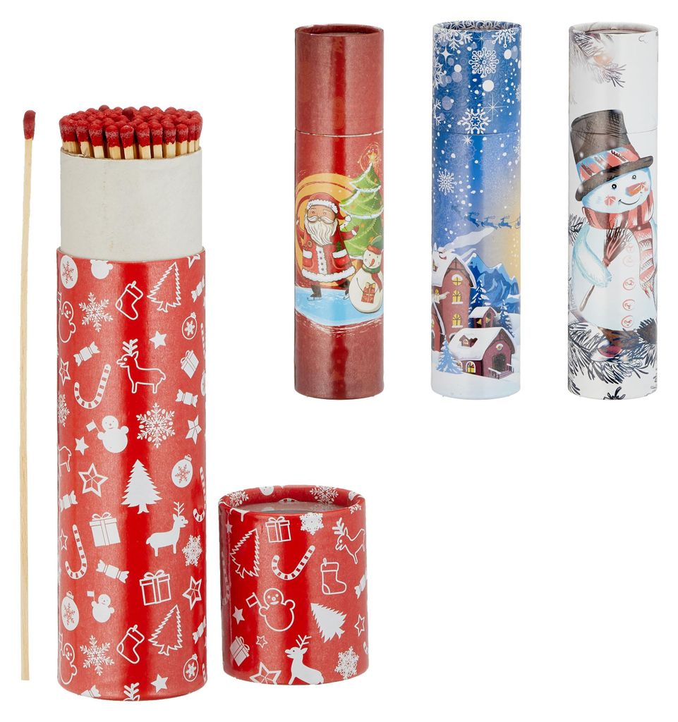 1.04 Allumettes de cheminée XMAS - 20 cm - 4x 75 pièces - Image du produit 