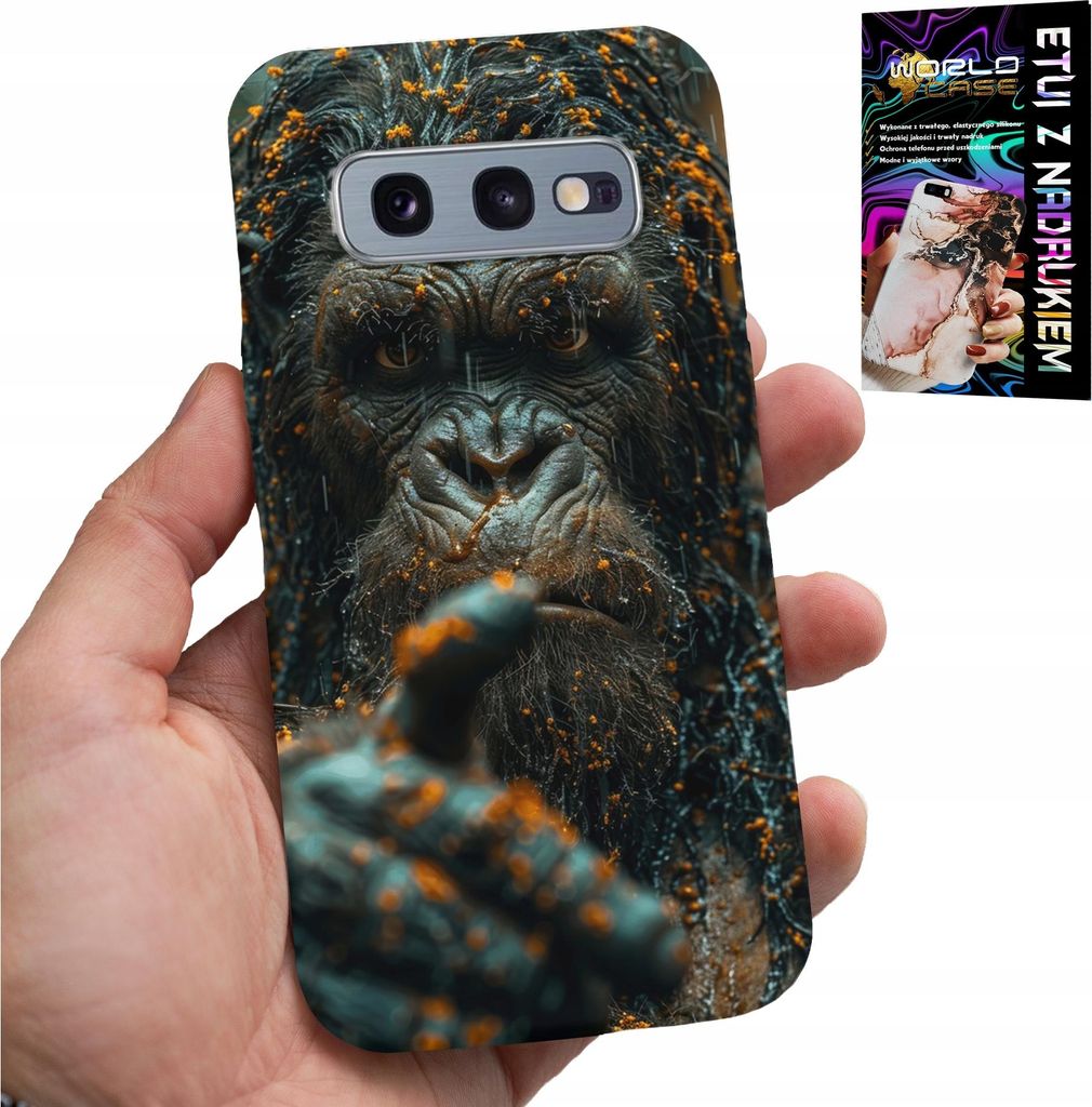 Hülle Für Samsung Galaxy S10E - Affe, Affe, Gorilla, Tiere + Film