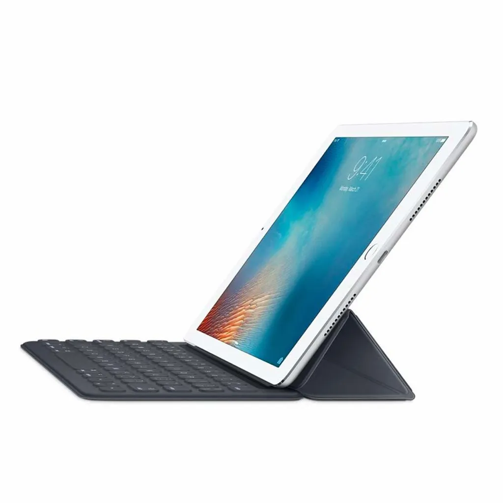 Apple iPad Pro 9,7 Smart Keyboard DE Clavier AZERTY Gris Sidéral - 2