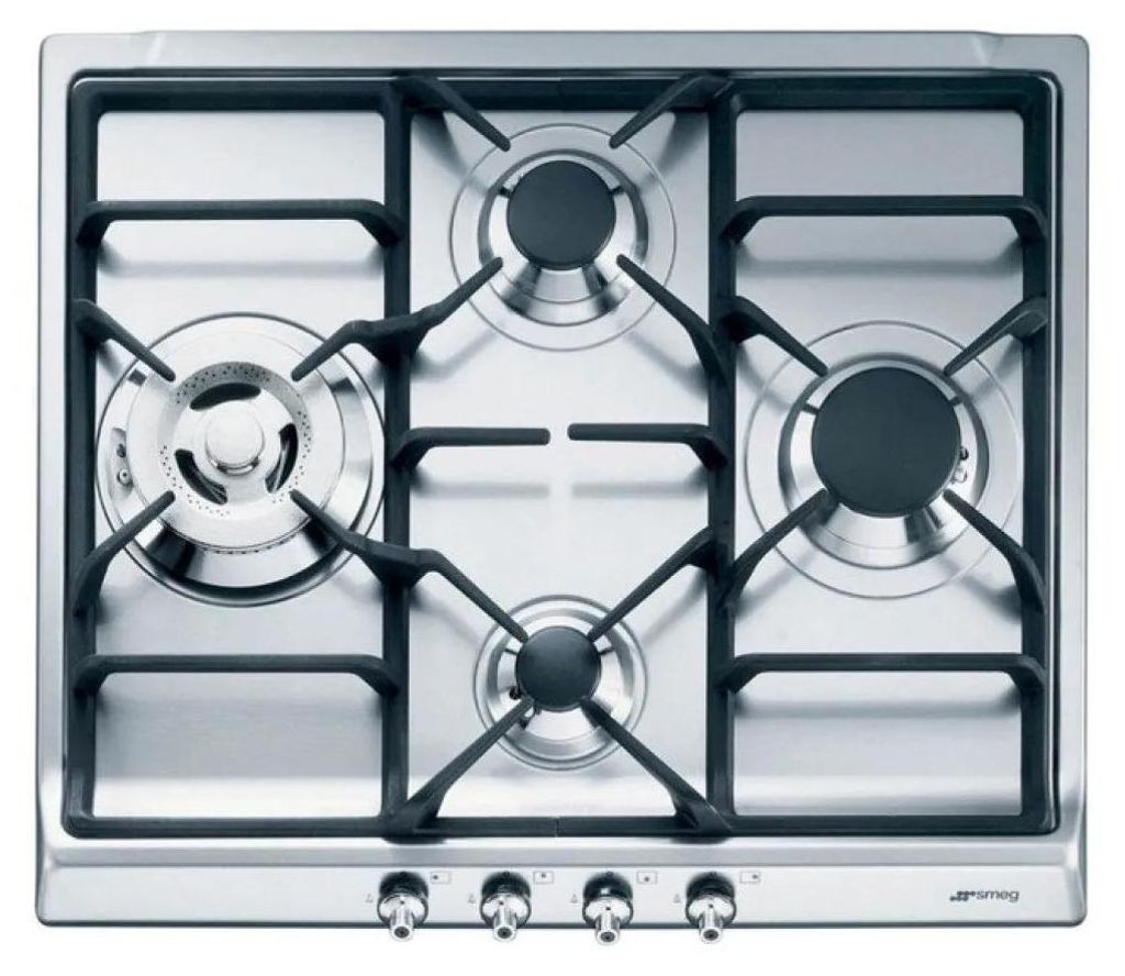 Smeg SER60SGH3 Table de cuisson à gaz encastrable 4 feux Image du produit 