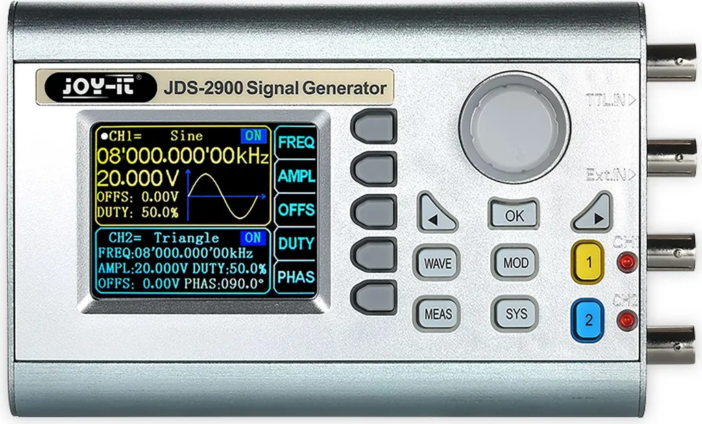 Générateur de signaux JOY-IT JDS2915 et compteur de fréquences fiable - 2