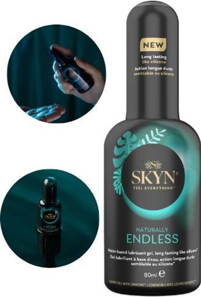 Unimil Skyn Natürliches Gleitgel auf Wasserbasis, 80 ml