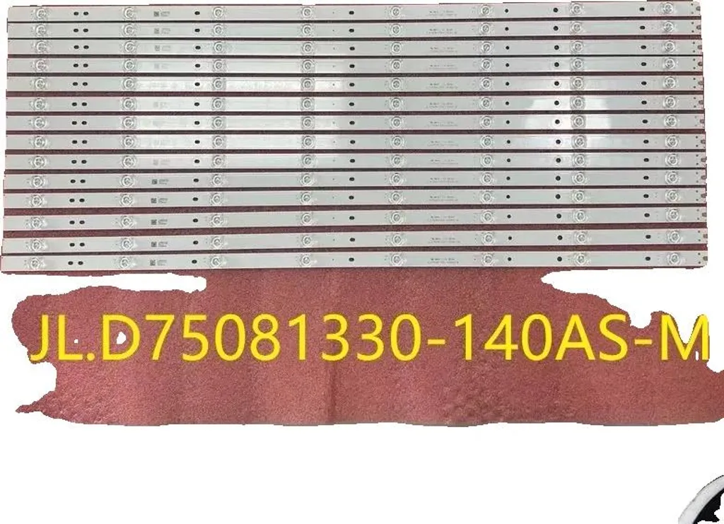 Solution écran noir TV : Bandes LED 836mm 8 LED pour rétroéclairage LED