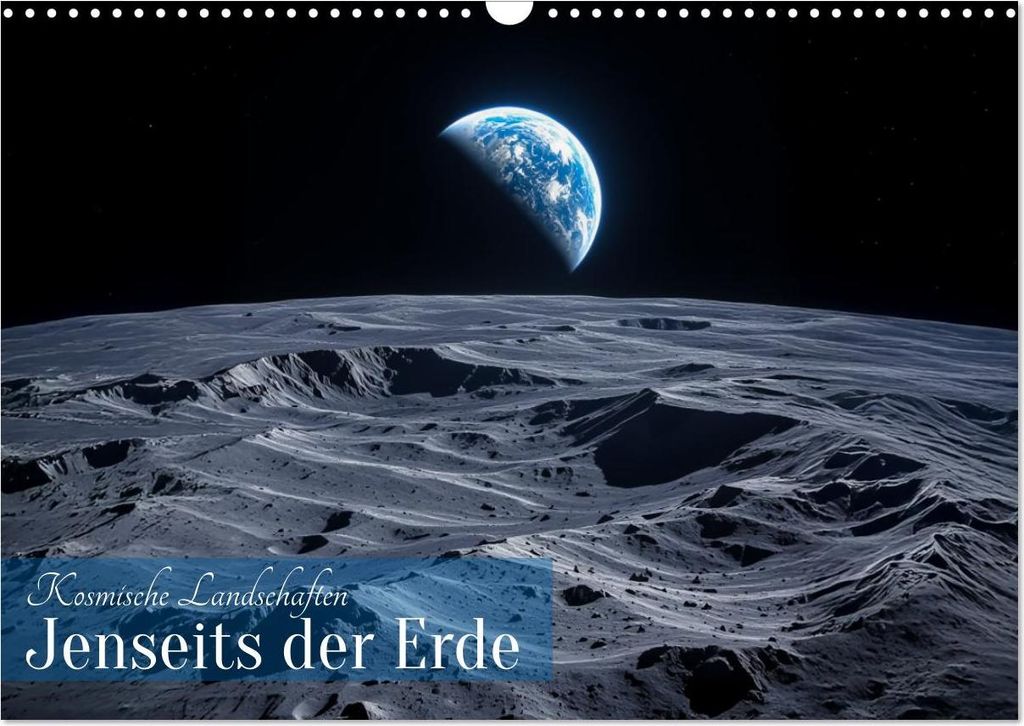 Kosmische Landschaften - Jenseits der Erde (Wandkalender 2027 DIN A3 quer), CALVENDO Monatskalender