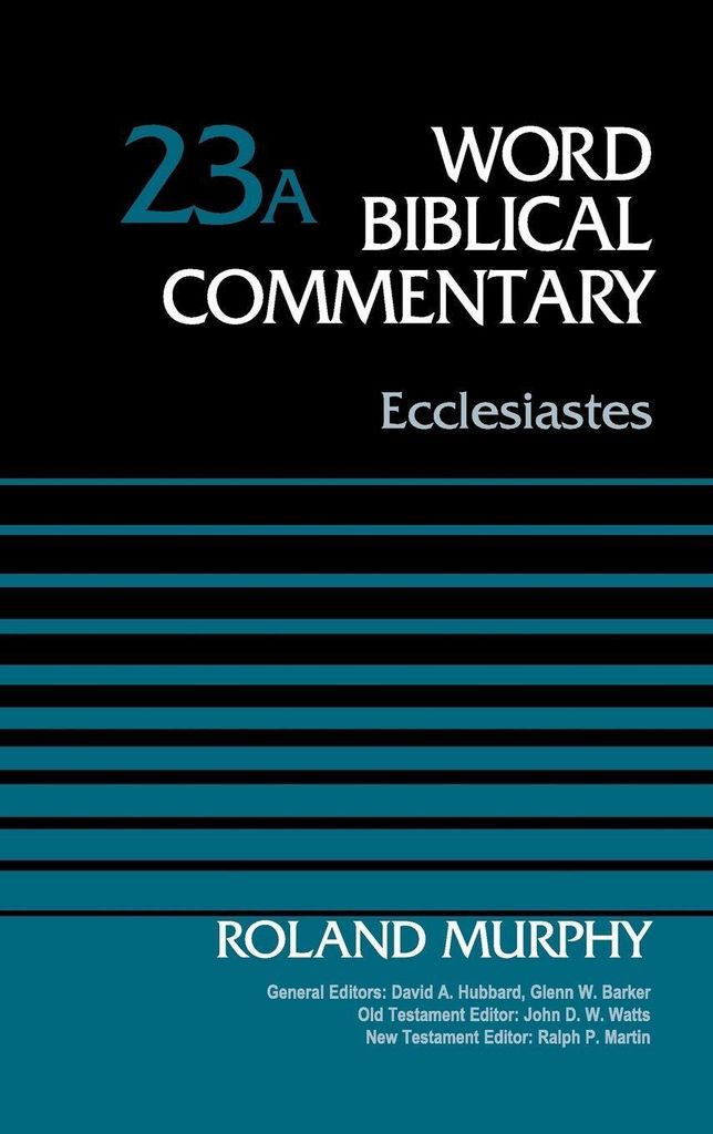 The Ecclesiastes, Volume 23a