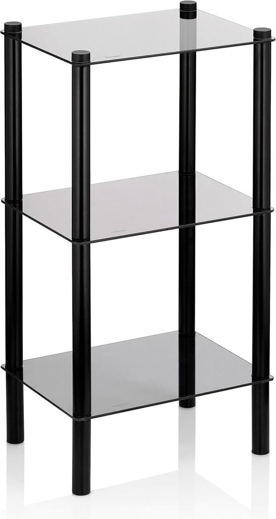 KELA Półka Lars metalowa czarna KL-24227 Zdjęcie produktu 