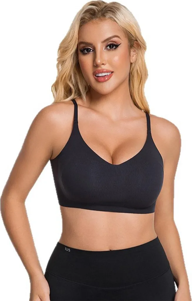 Soutien-gorge Chauffant XL avec Massage Vibrant et Tissu Élastique