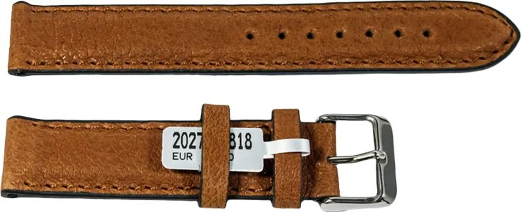 Orologio Camel Bison con Cinturino in Pelle Marrone 18mm | Vintage Look