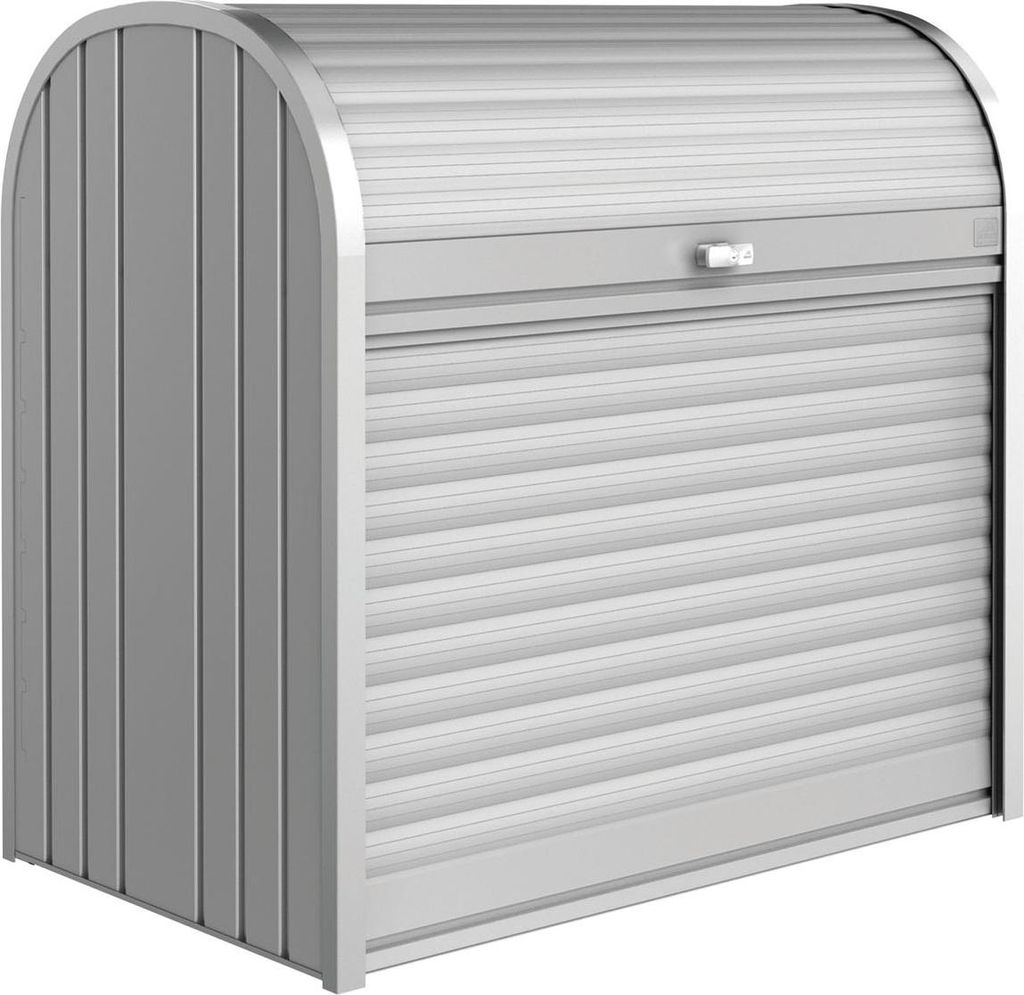 Biohort Aufbewahrungsbox StoreMax aus Metall Aufbewahrung mit 0 mm Wandstärke Kisten Fußboden inklusive Kiste 0,85 m²