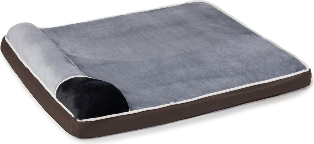 RAIKOU orthopädisches Hundebett kleine und Große Hunde flauschig Hundematte waschbar Hundematratze mit Hundekissen Hundeschlafplatz