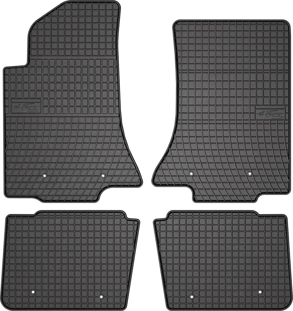 FROGUM Gummimatten Autofussmatten für Opel Omega B 1994-2003