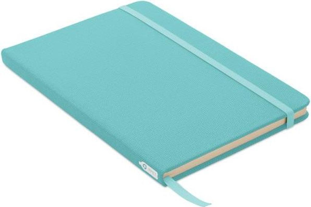 MidOcean - Notizbuch "Note", rPET (Recyceltes Polyethylen-Terephthalat), A5 MO524 (Einheitsgröße) (Türkis)