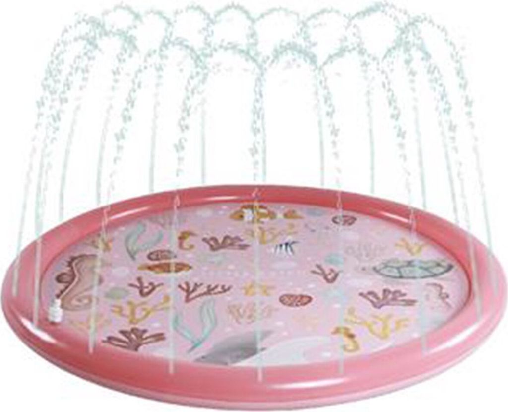 Little Dutch Ocean Dreams Sprinklermatte R 150cm, Rund, 2 Jahr(e), Polyvinylchlorid (PVC), Pink
