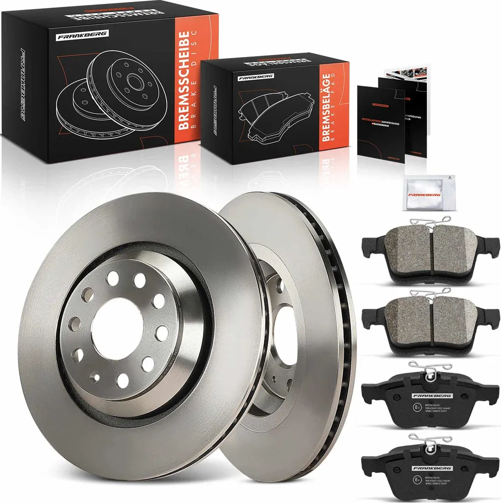 Supprimer Bruit et Vibrations : Kit Freins Arrière pour VW Golf 7 Tiguan