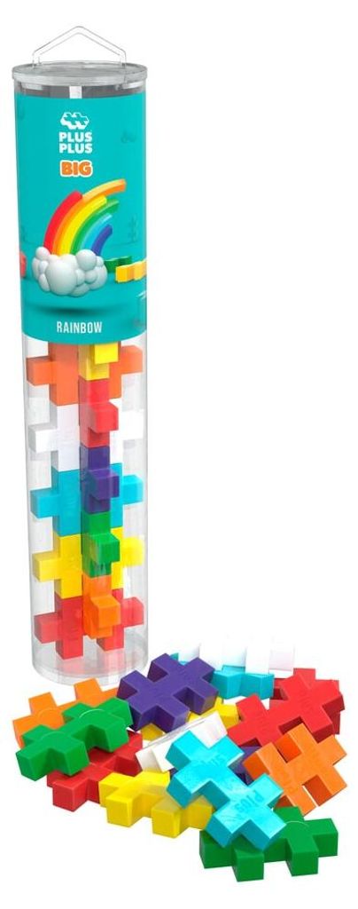 Plus plus plus-plus großer Regenbogen 15er Tube (4353)