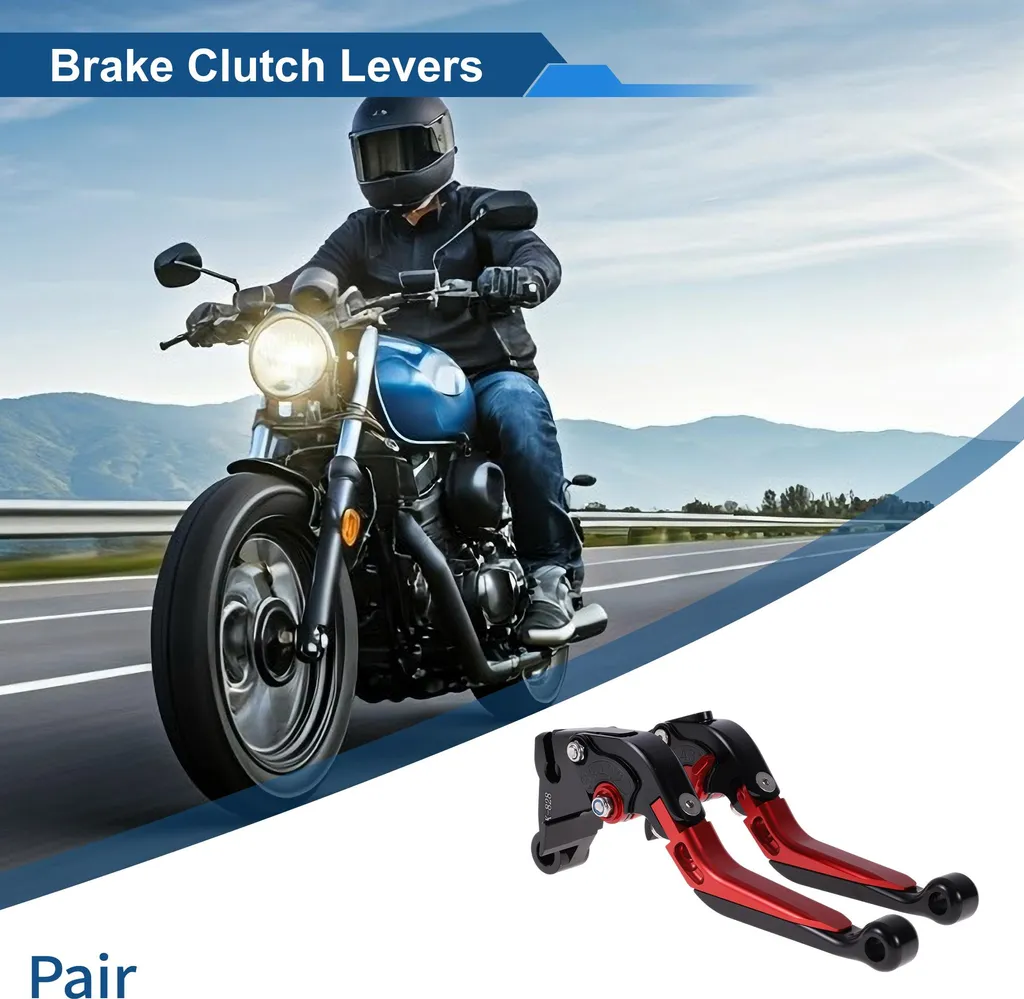 Levier d'embrayage réglable Kawasaki ZZR600 alu bicolore noir rouge