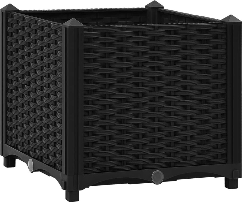 vidaXL Letto rialzato 40x40x38 cm Polipropilene Immagine del prodotto 