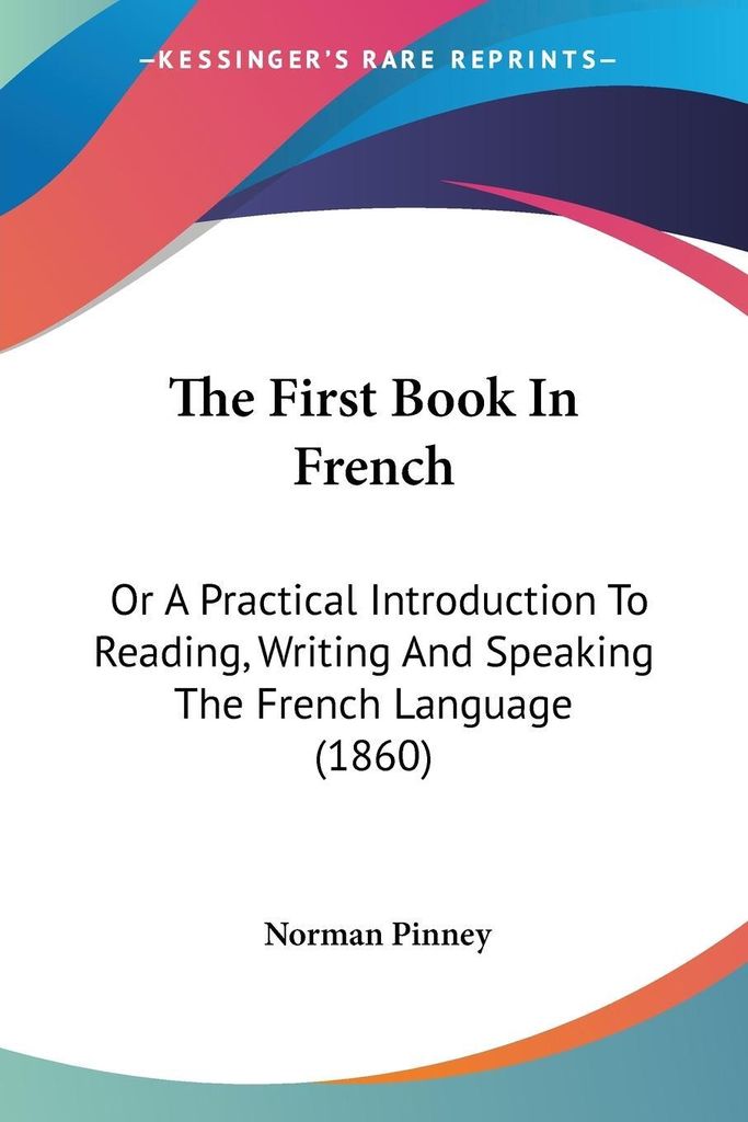 The First Book In French