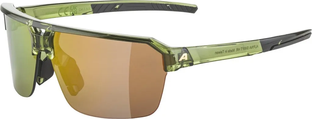 Lunettes de soleil sport Alpina Swift HR pour cyclisme et trail