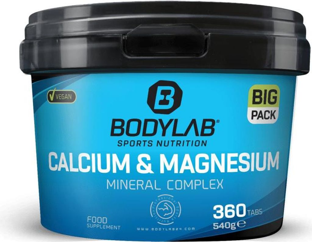 BODYLAB BIG PACK Calcium & Magnesium Komplex - 300 Tabletten