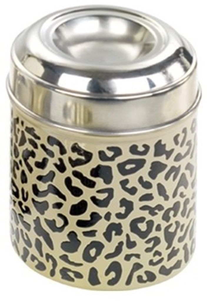 Nobby Snack Dose Edelstahl, leopard, Ø 10,5 cm x 13,0 cm; Produktbild 