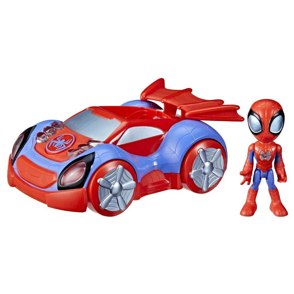 Véhicule Spidey Web Crawler Lumineux : Jouet Interactif Marvel Hasbro