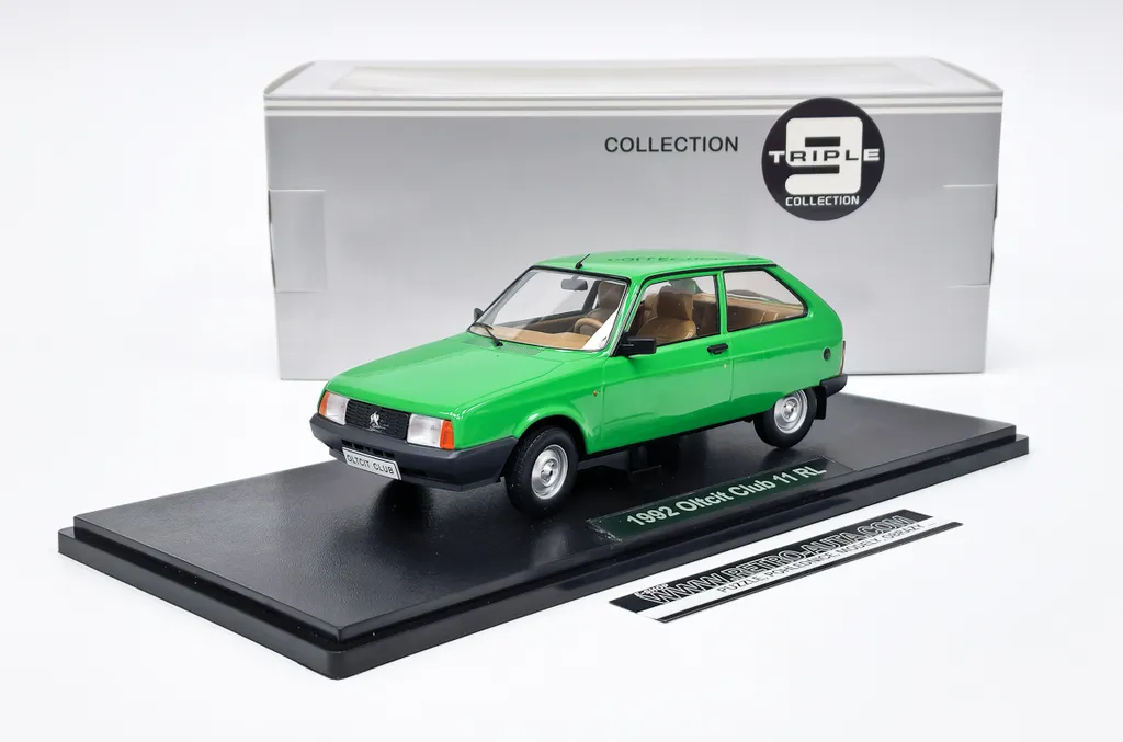 Modèle Réduit Oltcit Club 1992 pour Collectionneur 1:18 Triple9
