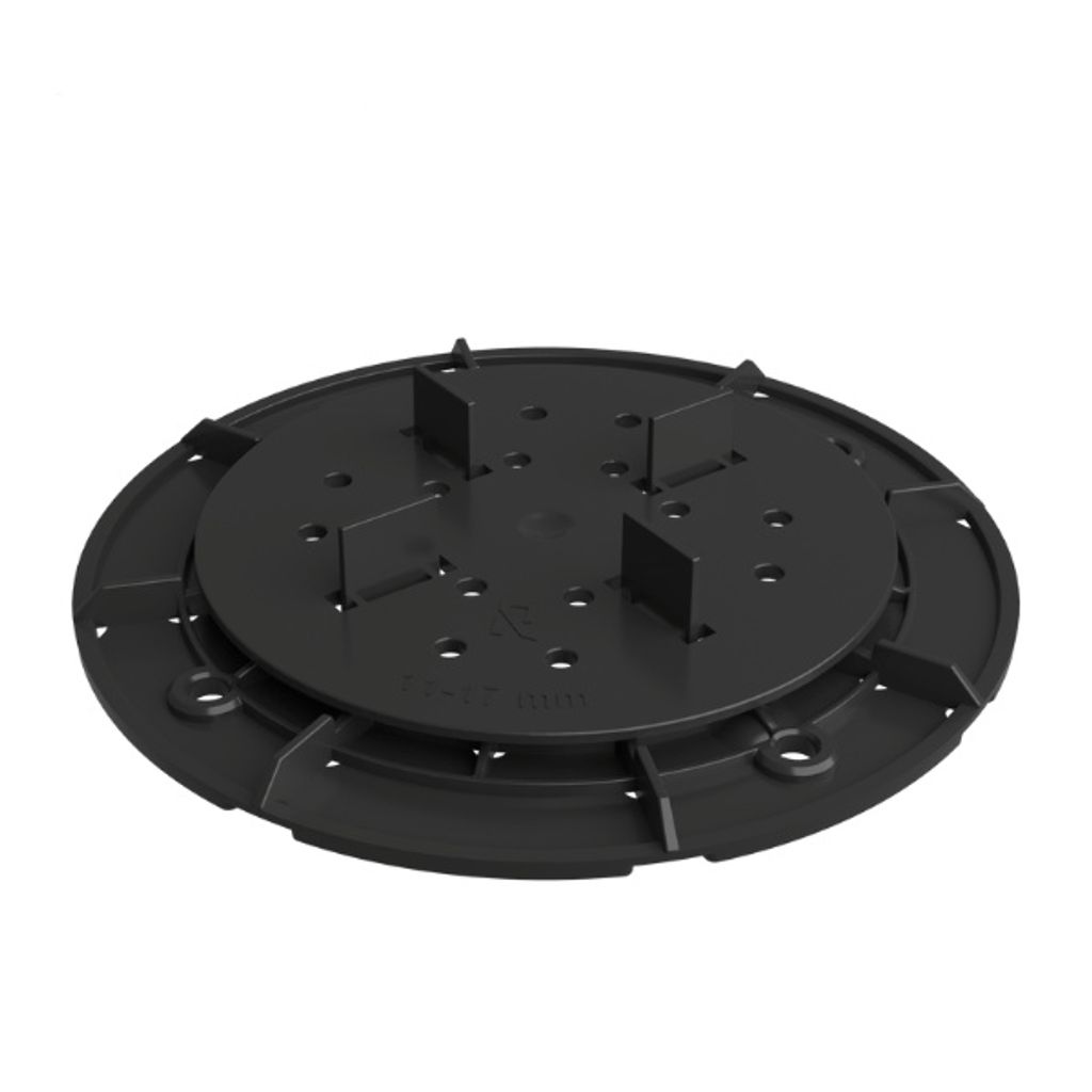 Renoplast RENOPAD PRO Terrassenkonsole Terrassenhalterung, Größe 13-18 mm, Stelzlager Höhenverstellbar