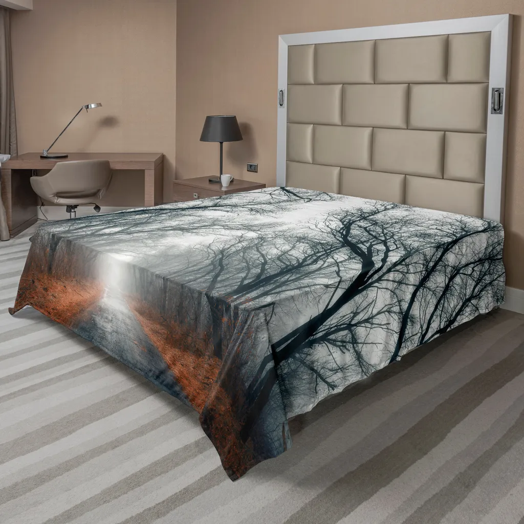 Lenzuolo Sopra ABAKUHAUS 275x260 Grigio Rosso - No Stiro Facile