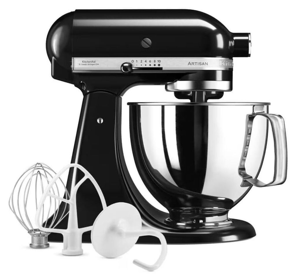 KitchenAid  Artisan Küchenmaschine 300 W, Schwarz Produktbild 