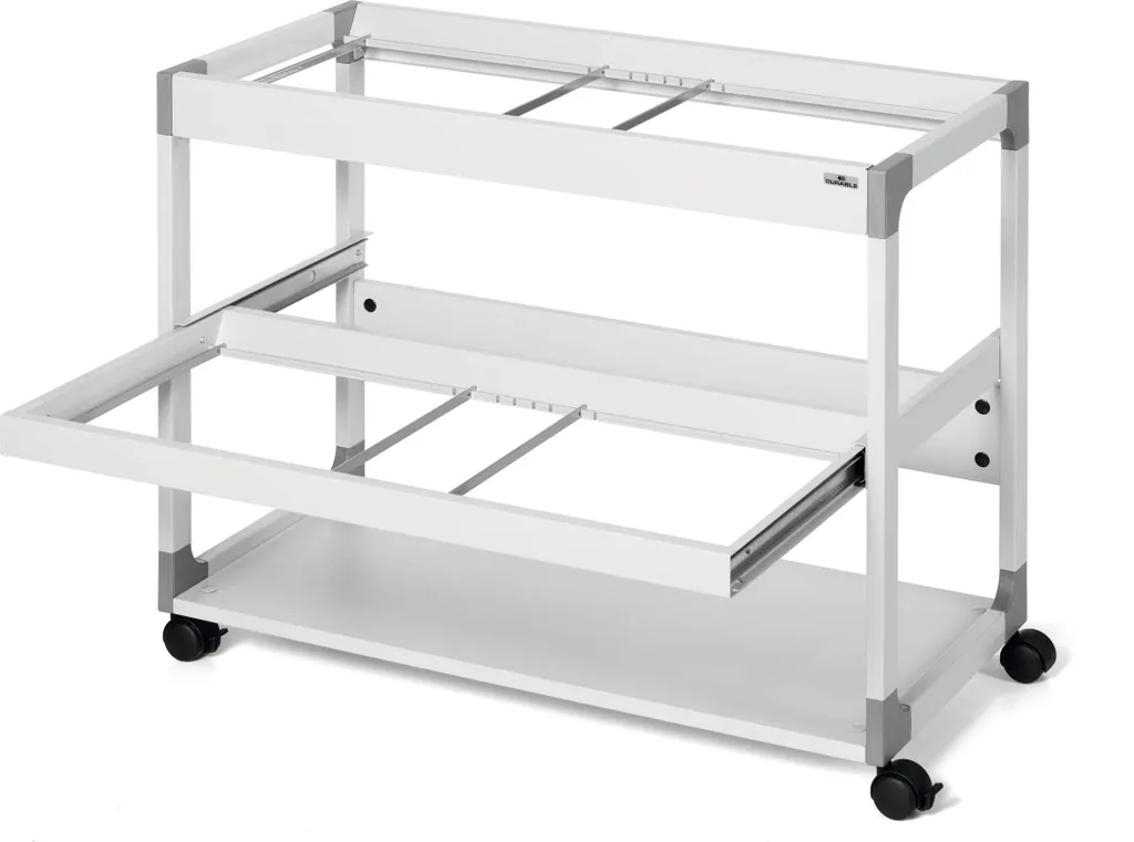 Classement de Bureau : Solution Anti-Désordre avec Chariot à Dossiers - 7