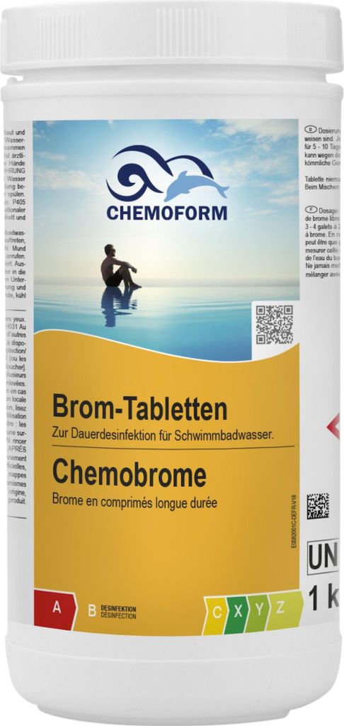 Chemoform Brom-Tabletten 20 g Desinfektion ohne Chlor Produktbild 